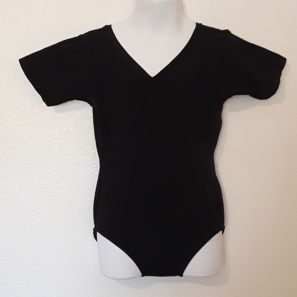 Girls 7/8 Black Leotard by Sears